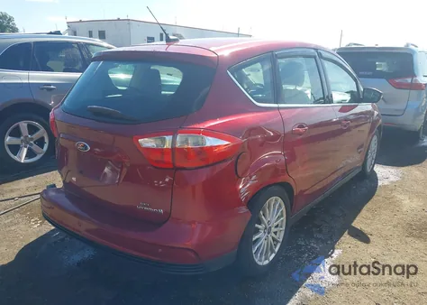 2013 Ford C-Max Hybrid Sel from USA, damaged, VIN 1FADP5BU1DL520924